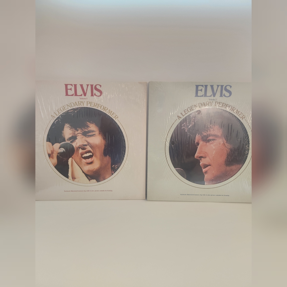 ELVIS PRESLEY - A Legenday Performer - Volume 1 & 2 - LP